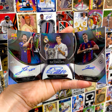 Load image into Gallery viewer, 2023-24 Topps UEFA Chrome Club Competitions CCC24 Soccer PERSONAL Hobby Box
