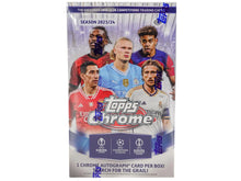 Load image into Gallery viewer, 2023-24 Topps UEFA Chrome Club Competitions CCC24 Soccer PERSONAL Hobby Box
