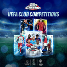 Load image into Gallery viewer, 2023-24 Topps UEFA Chrome Club Competitions CCC24 Soccer PERSONAL Hobby Box
