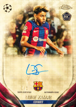 Load image into Gallery viewer, (PIEBREAK!) 2023-24 TOPPS UEFA CLUB COMPETITIONS CHROME  PERSONAL HOBBY BOX (OPEN LIVE ON TWITCH!)
