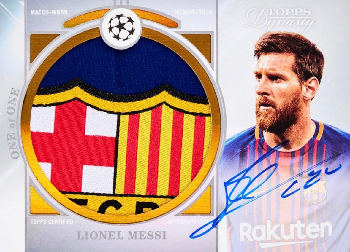 2024-25 TOPPS DYNASTY UEFA CHAMPIONS LEAGUE SOCCER 5 HOBBY BOX, 10