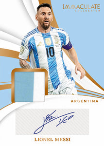 2024-25 PANINI IMMACULATE SOCCER HOBBY 6 BOX, PICK YOUR TEAM/PLAYER PYTP CASE BREAK #PYTP11